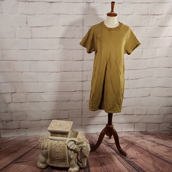 MWL Madewell Airyterry Sweatshirt Dress - Picture 2 of 10